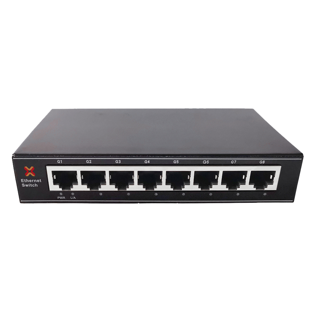 Xentino S08001 8Port (8GE) Gigabit Ethernet Unmanaged Switch.