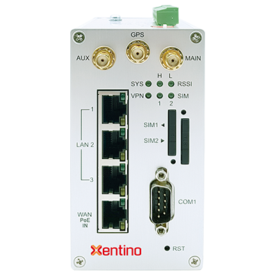 Xentino MR401-TPG Industrial 4G/LTE Cellular Router