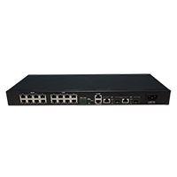 Xentino D08MS 8Port VDSL2 Mini IP DSLAM with POTS splitter.