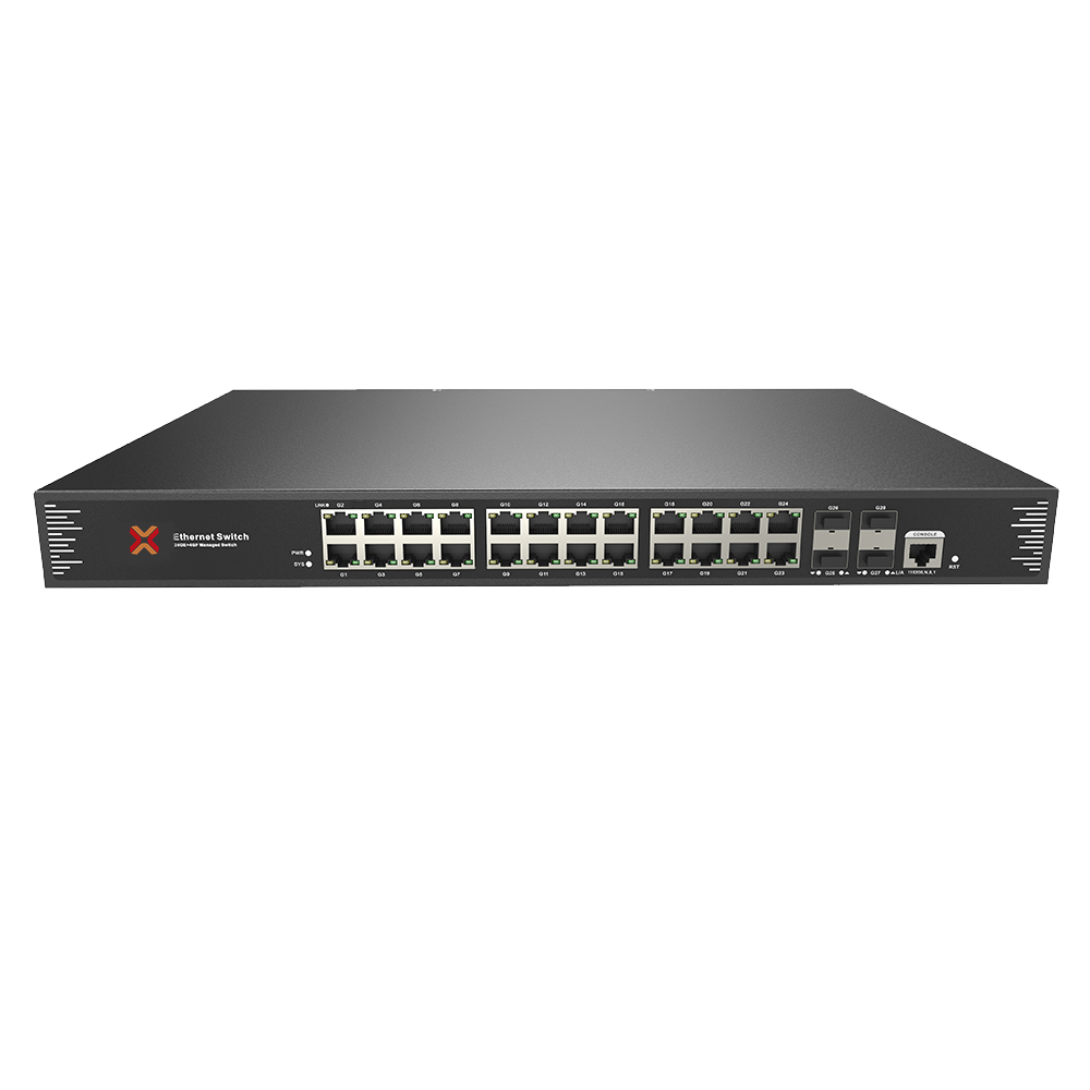 Xentino S2404G 24Port Gigabit + 4Port SFP L2+ Managed Switch..