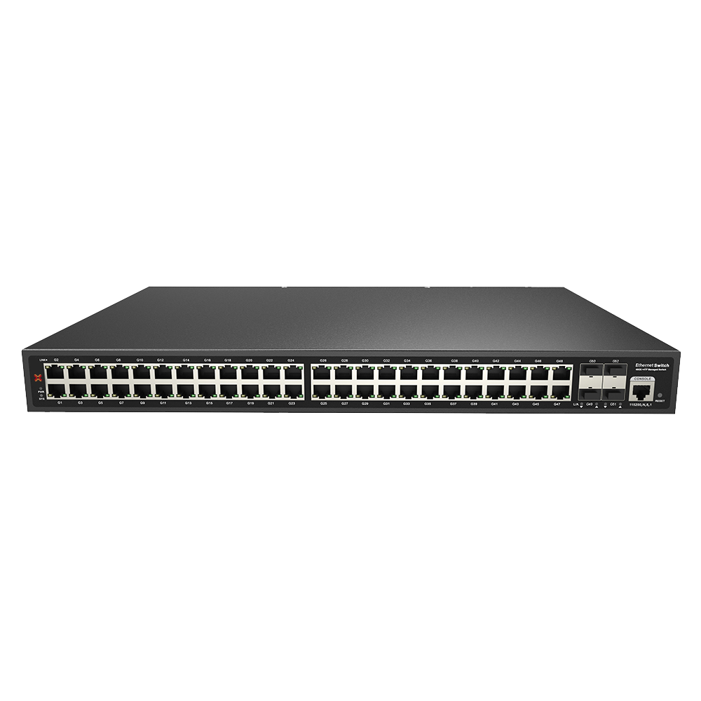 Xentino S4804G 48Port Gigabit + 4Port SFP L2+ Managed Switch.